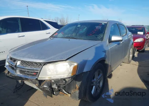 2012 Dodge Avenger Sxt z USA, uszkodzony, nr VIN 1C3CDZCB5CN312832